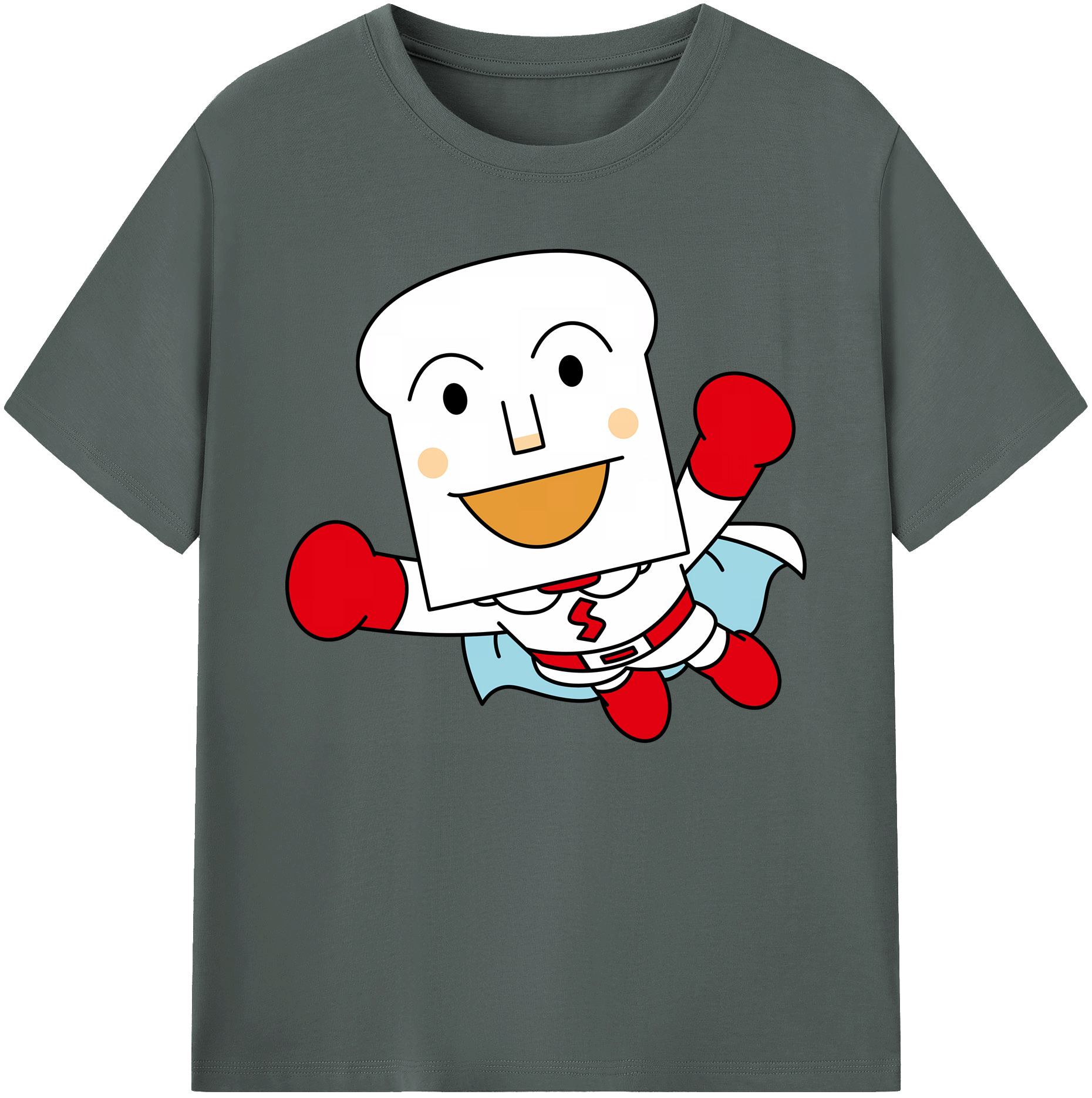 （画像用） アンパンマン Anpanman 綿100％ メンズ半袖Tシャツ｜肌触りやわらか＆通気性